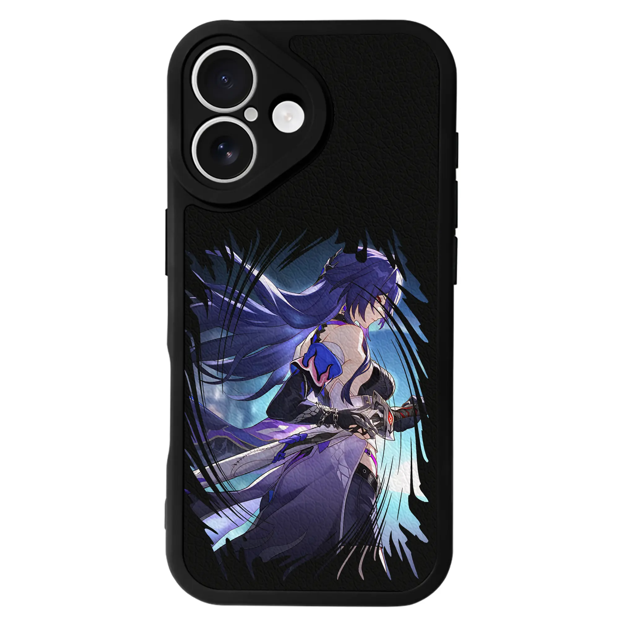 崩壊：スターレイル グッズ ゼーレ - IPhone 16シリーズ対応 ・ シリコンスマホケース ・ レザー調 ・ 高精度フィット ・ 耐衝撃 ・ ワイヤレス充電対応 ・ 精密カット